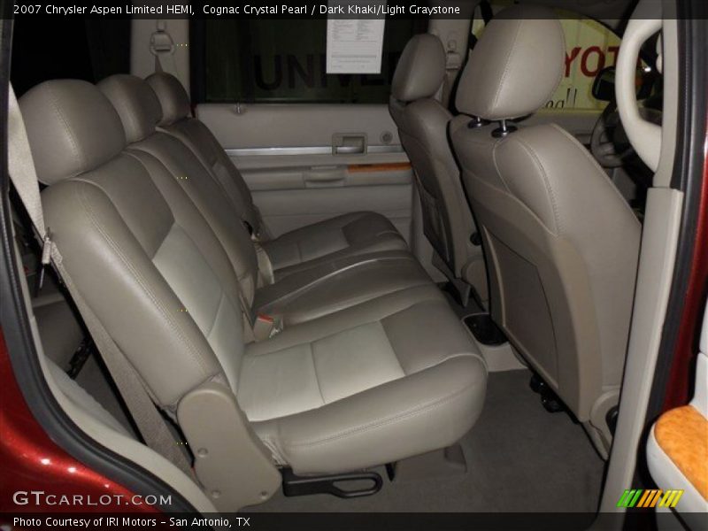 Cognac Crystal Pearl / Dark Khaki/Light Graystone 2007 Chrysler Aspen Limited HEMI