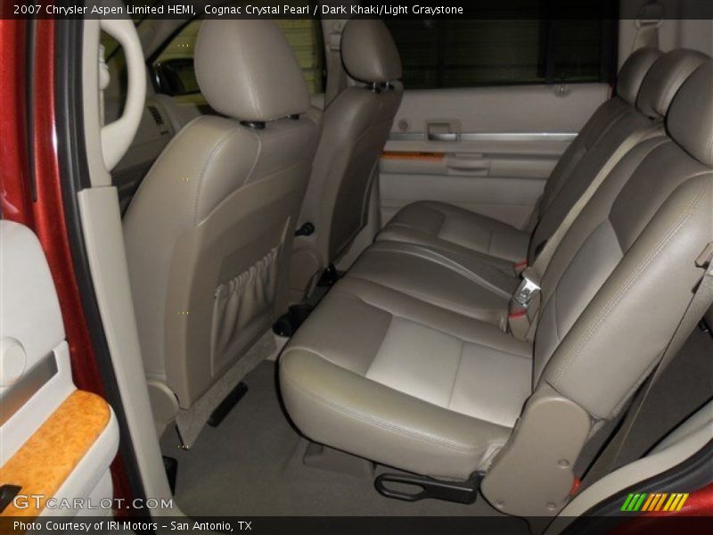 Cognac Crystal Pearl / Dark Khaki/Light Graystone 2007 Chrysler Aspen Limited HEMI