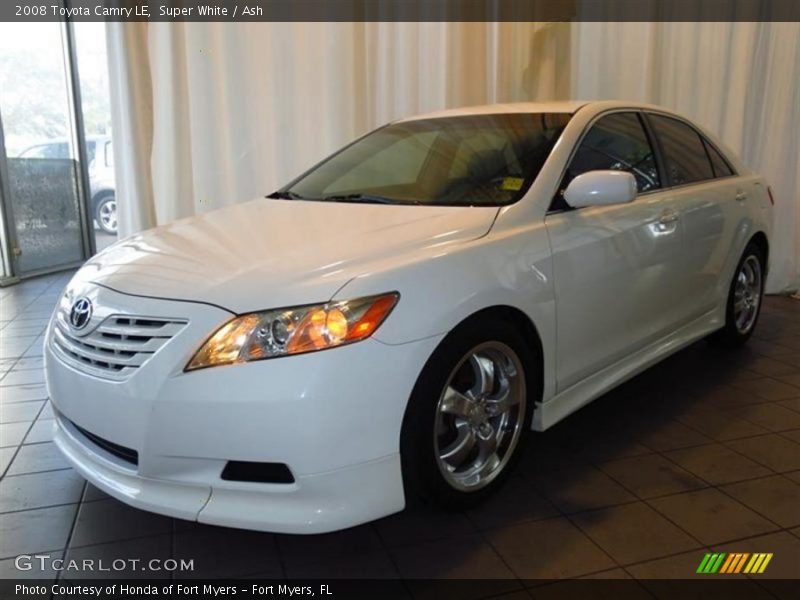 Super White / Ash 2008 Toyota Camry LE