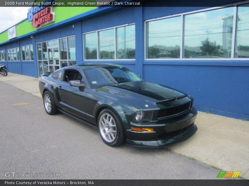 Highland Green Metallic / Dark Charcoal 2008 Ford Mustang Bullitt Coupe