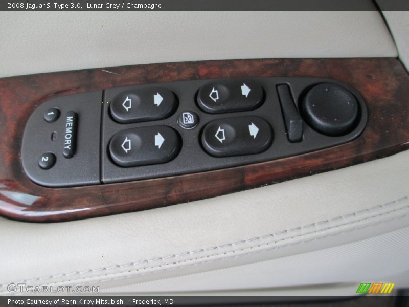 Lunar Grey / Champagne 2008 Jaguar S-Type 3.0