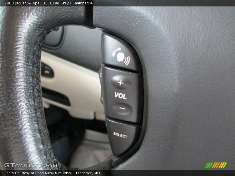 Lunar Grey / Champagne 2008 Jaguar S-Type 3.0