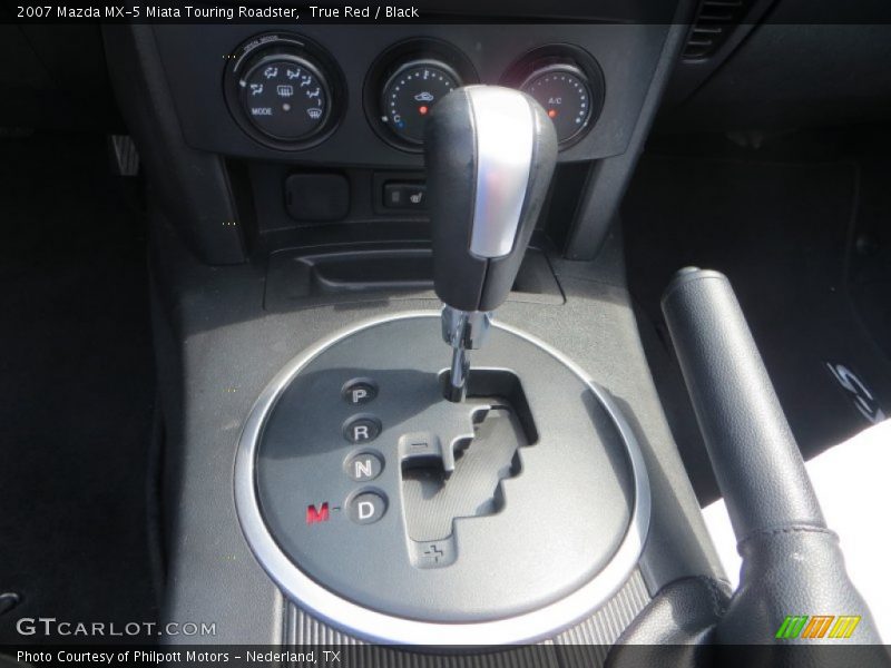 True Red / Black 2007 Mazda MX-5 Miata Touring Roadster
