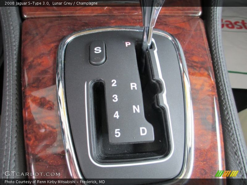 Lunar Grey / Champagne 2008 Jaguar S-Type 3.0