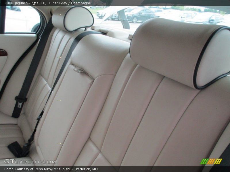 Lunar Grey / Champagne 2008 Jaguar S-Type 3.0