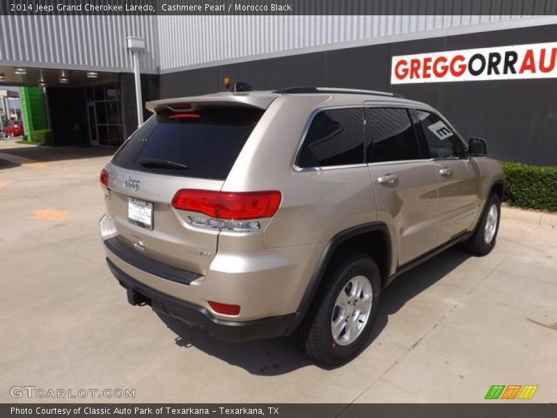 Cashmere Pearl / Morocco Black 2014 Jeep Grand Cherokee Laredo