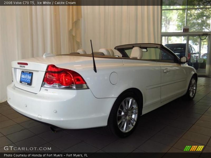 Ice White / Calcite Cream 2008 Volvo C70 T5