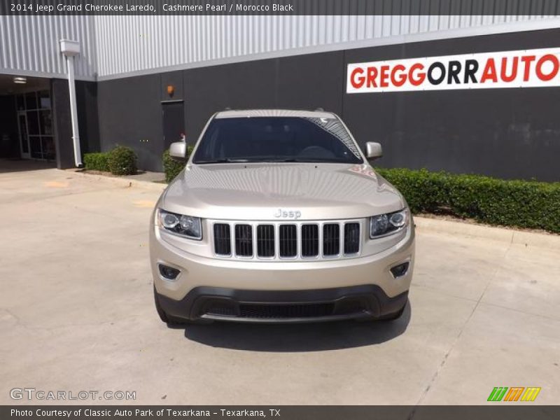 Cashmere Pearl / Morocco Black 2014 Jeep Grand Cherokee Laredo