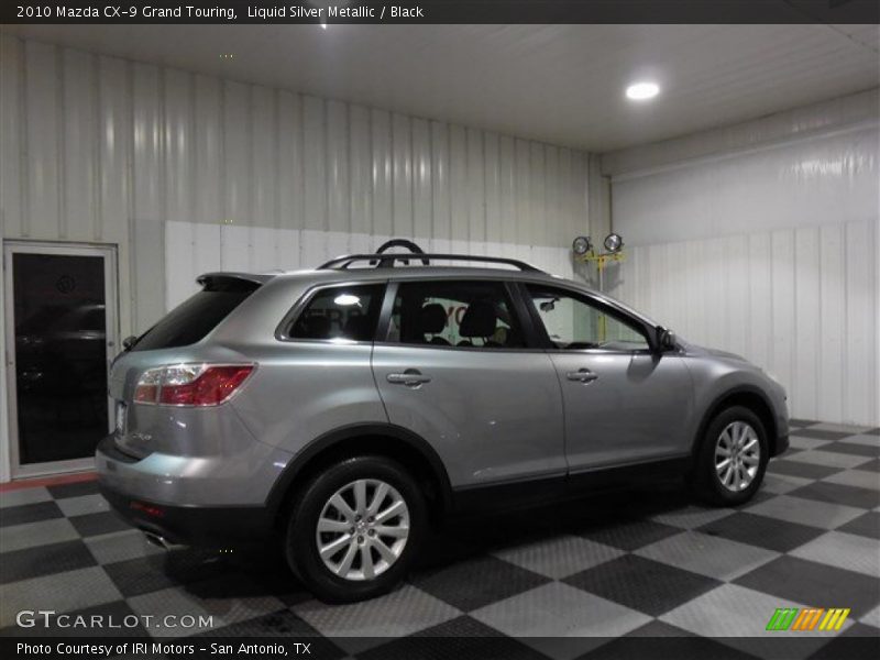 Liquid Silver Metallic / Black 2010 Mazda CX-9 Grand Touring