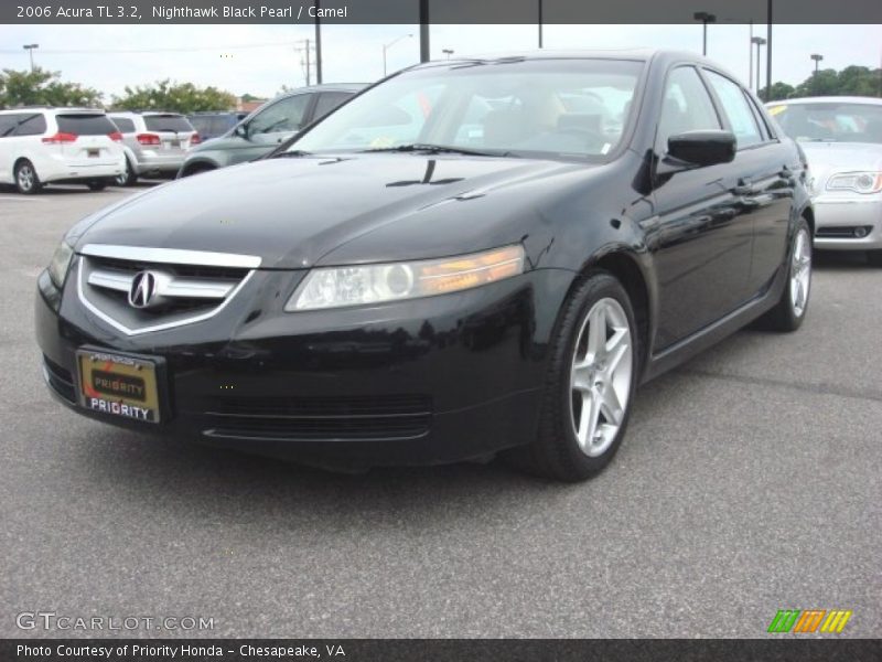 Nighthawk Black Pearl / Camel 2006 Acura TL 3.2
