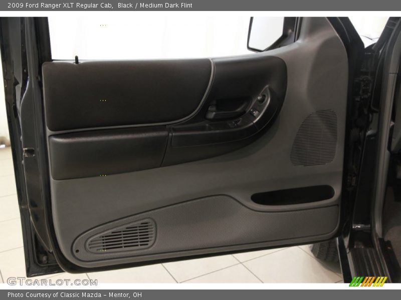 Black / Medium Dark Flint 2009 Ford Ranger XLT Regular Cab