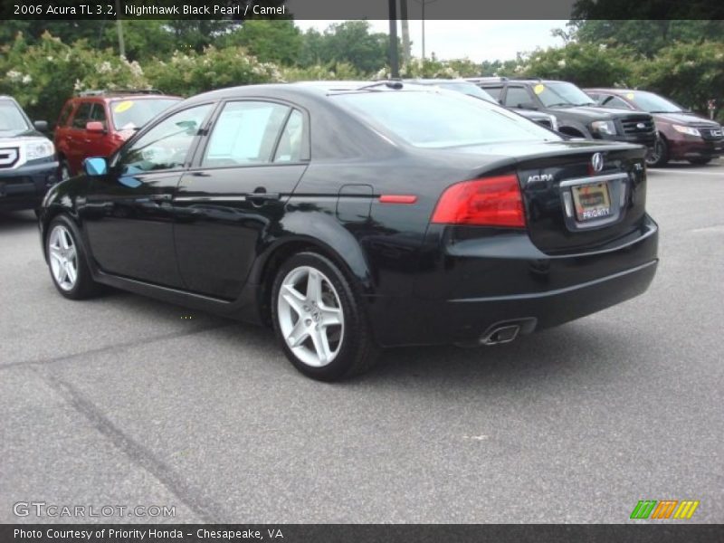 Nighthawk Black Pearl / Camel 2006 Acura TL 3.2