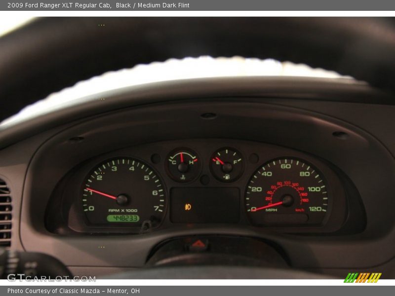 Black / Medium Dark Flint 2009 Ford Ranger XLT Regular Cab