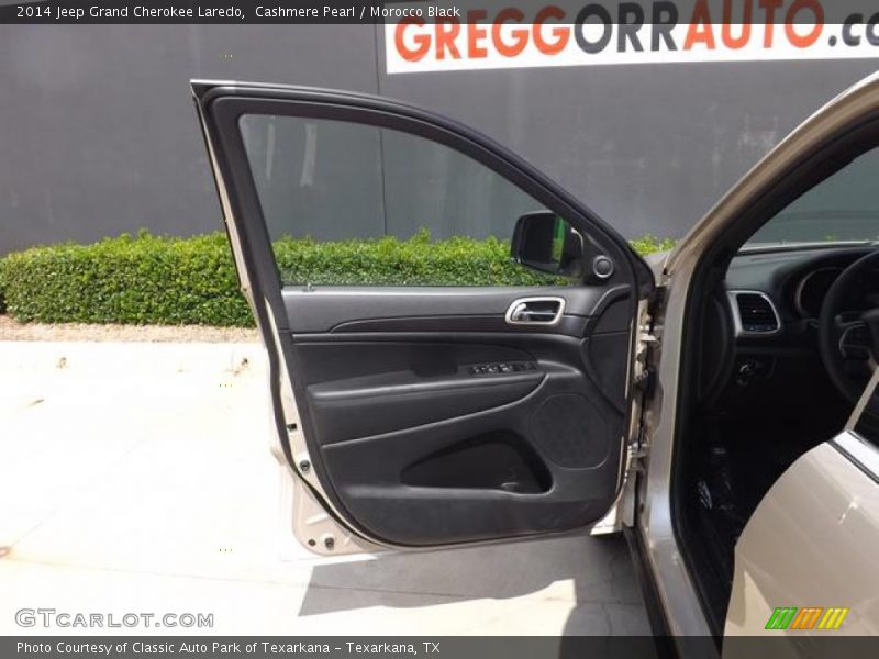 Cashmere Pearl / Morocco Black 2014 Jeep Grand Cherokee Laredo