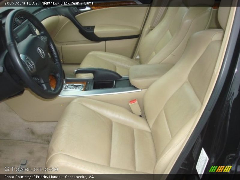 Nighthawk Black Pearl / Camel 2006 Acura TL 3.2