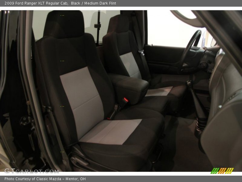 Black / Medium Dark Flint 2009 Ford Ranger XLT Regular Cab