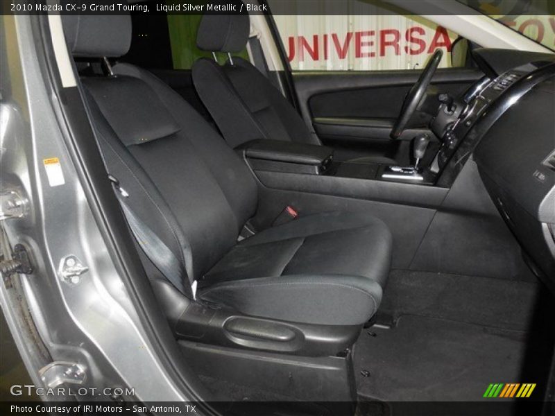 Liquid Silver Metallic / Black 2010 Mazda CX-9 Grand Touring