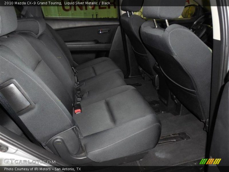 Liquid Silver Metallic / Black 2010 Mazda CX-9 Grand Touring