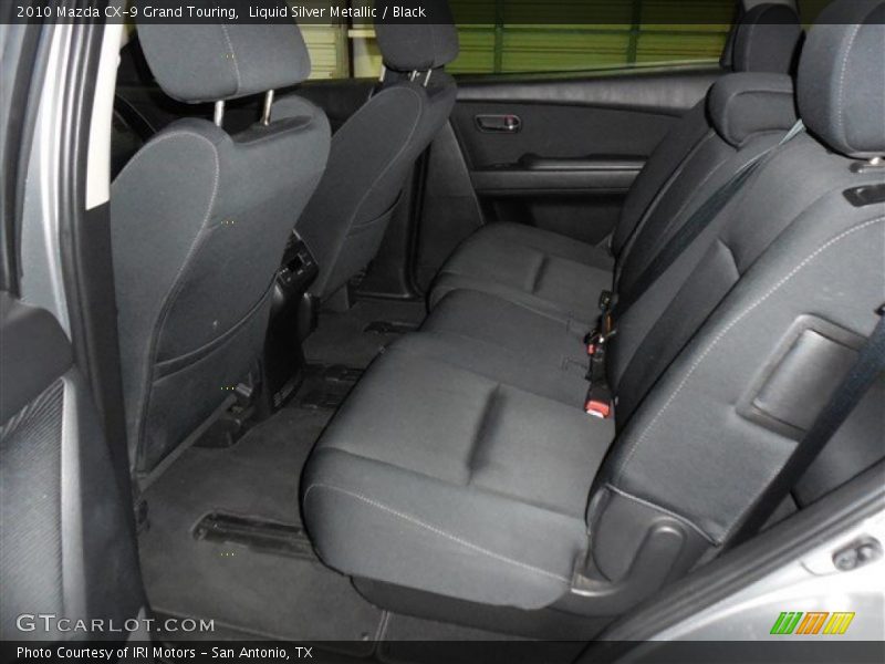 Liquid Silver Metallic / Black 2010 Mazda CX-9 Grand Touring