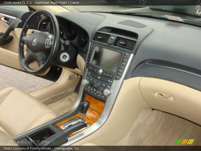 Nighthawk Black Pearl / Camel 2006 Acura TL 3.2