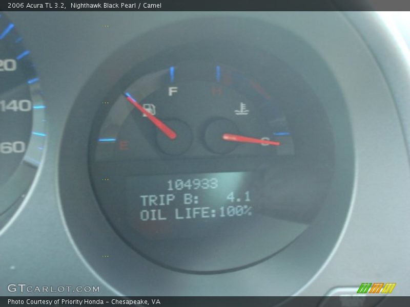 Nighthawk Black Pearl / Camel 2006 Acura TL 3.2