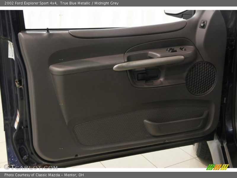 True Blue Metallic / Midnight Grey 2002 Ford Explorer Sport 4x4