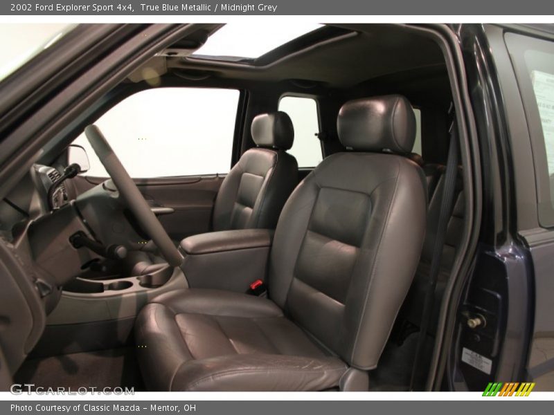 Front Seat of 2002 Explorer Sport 4x4