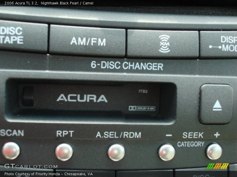 Nighthawk Black Pearl / Camel 2006 Acura TL 3.2