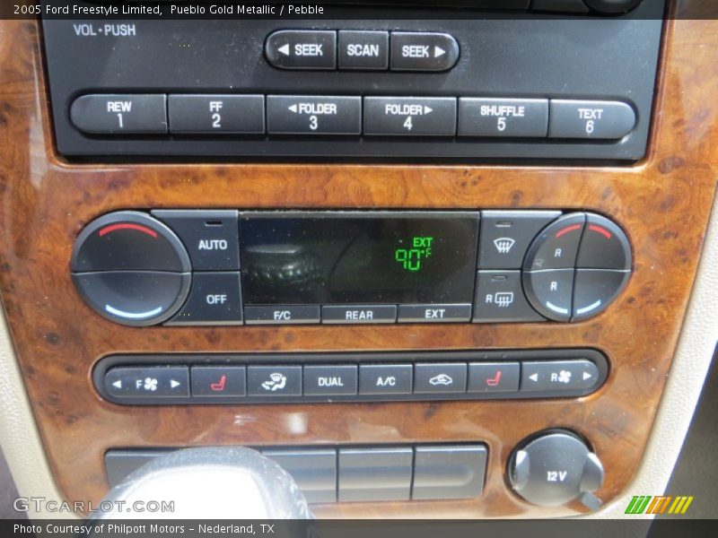 Controls of 2005 Freestyle Limited