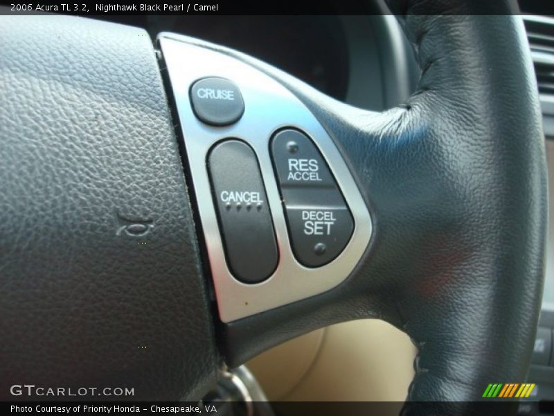 Nighthawk Black Pearl / Camel 2006 Acura TL 3.2