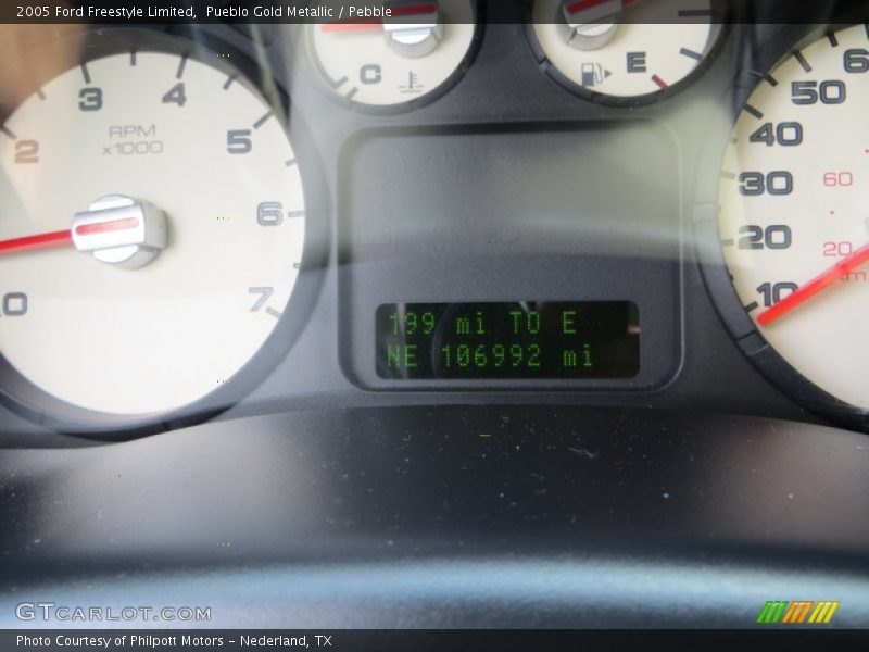 Pueblo Gold Metallic / Pebble 2005 Ford Freestyle Limited