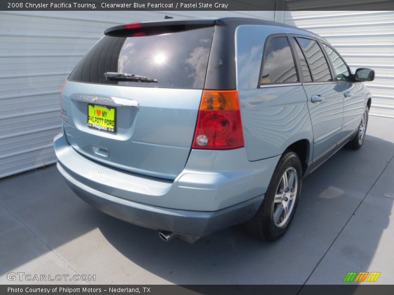 Clearwater Blue Pearlcoat / Pastel Slate Gray 2008 Chrysler Pacifica Touring