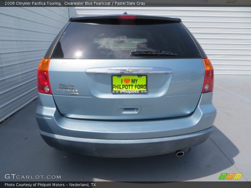 Clearwater Blue Pearlcoat / Pastel Slate Gray 2008 Chrysler Pacifica Touring