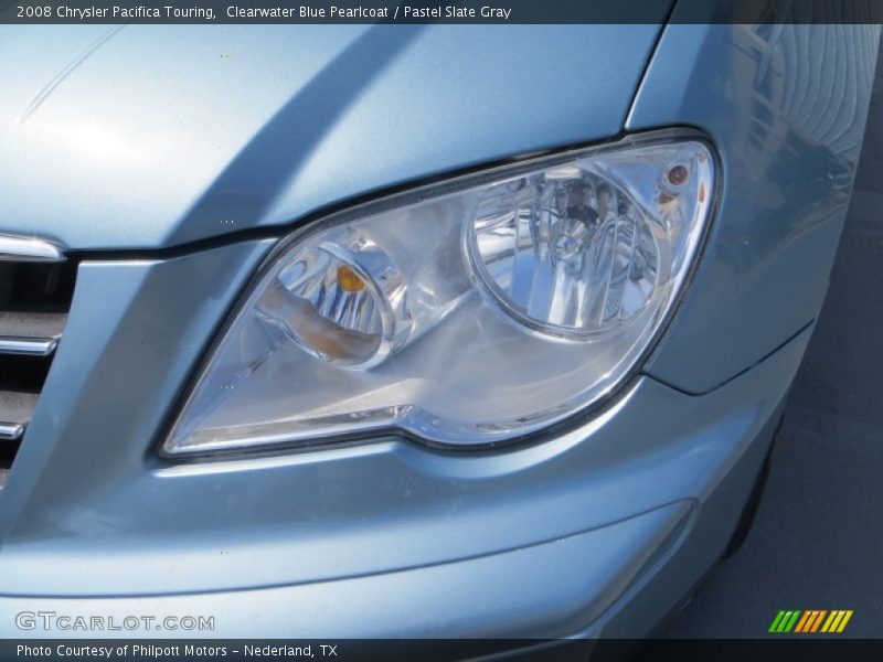 Clearwater Blue Pearlcoat / Pastel Slate Gray 2008 Chrysler Pacifica Touring