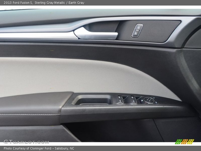 Sterling Gray Metallic / Earth Gray 2013 Ford Fusion S