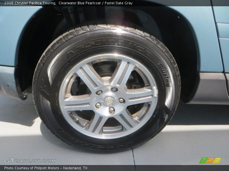 Clearwater Blue Pearlcoat / Pastel Slate Gray 2008 Chrysler Pacifica Touring