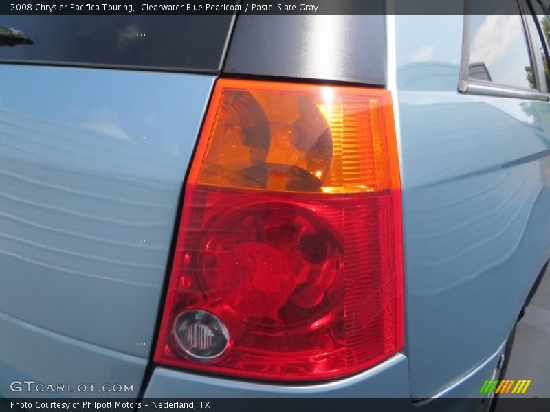 Clearwater Blue Pearlcoat / Pastel Slate Gray 2008 Chrysler Pacifica Touring