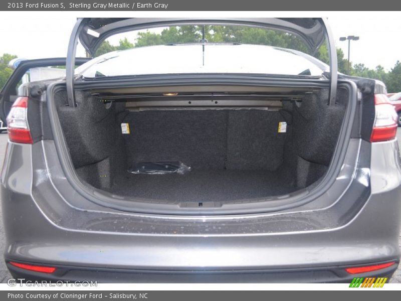 Sterling Gray Metallic / Earth Gray 2013 Ford Fusion S