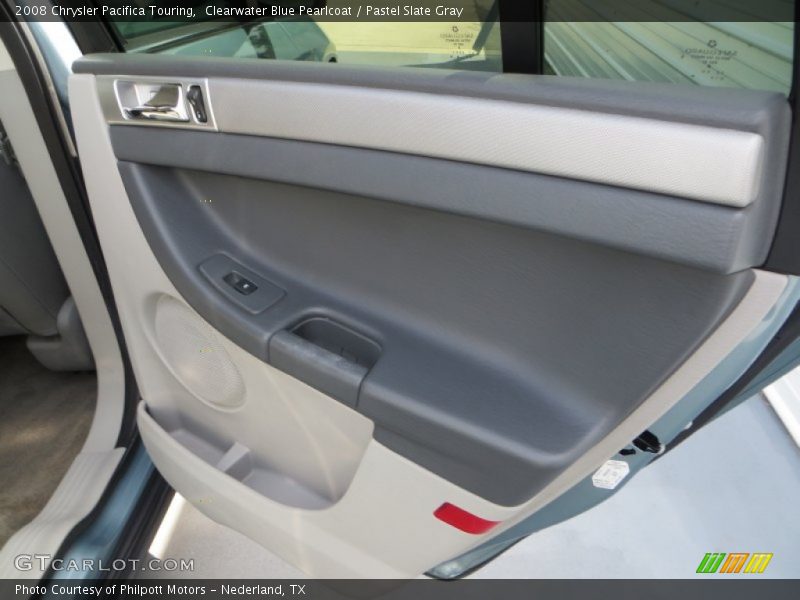 Clearwater Blue Pearlcoat / Pastel Slate Gray 2008 Chrysler Pacifica Touring