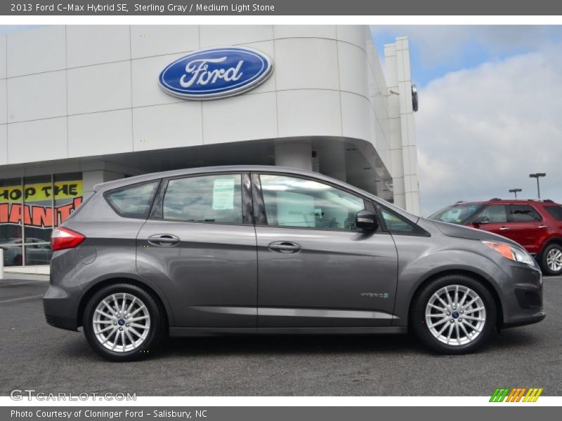 Sterling Gray / Medium Light Stone 2013 Ford C-Max Hybrid SE