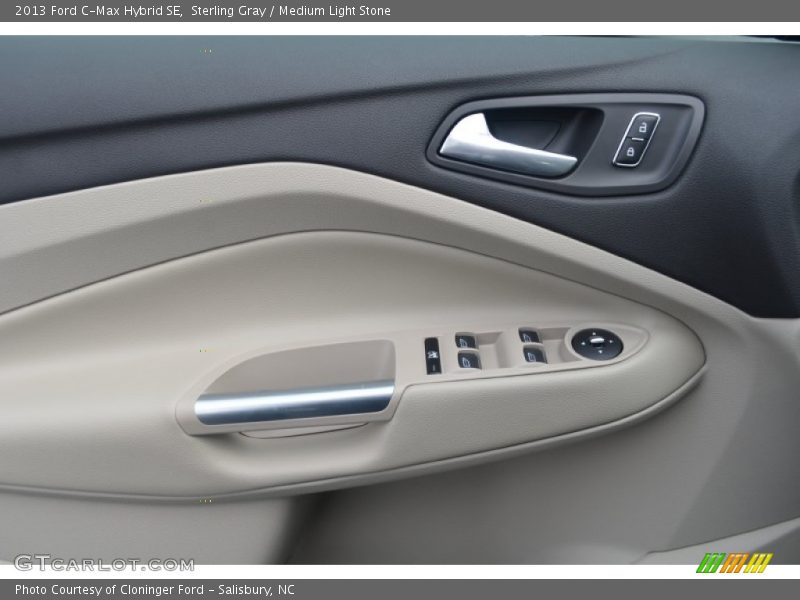 Sterling Gray / Medium Light Stone 2013 Ford C-Max Hybrid SE