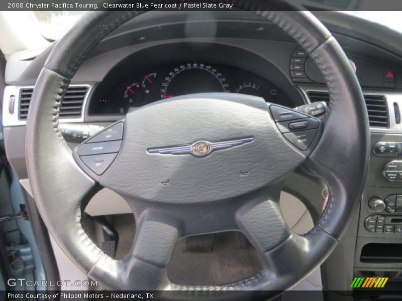 Clearwater Blue Pearlcoat / Pastel Slate Gray 2008 Chrysler Pacifica Touring