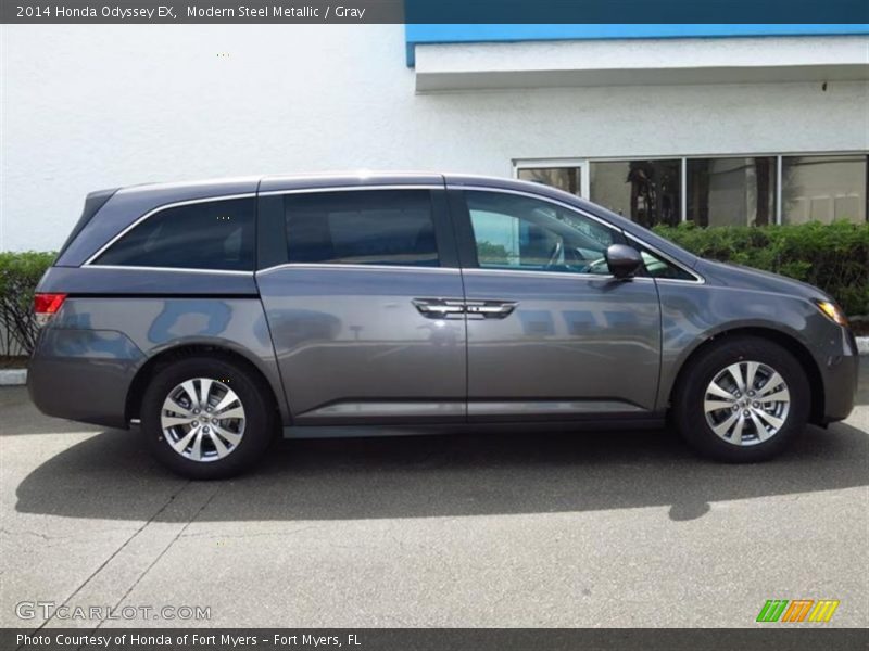 Modern Steel Metallic / Gray 2014 Honda Odyssey EX