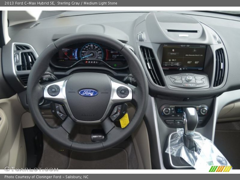Sterling Gray / Medium Light Stone 2013 Ford C-Max Hybrid SE