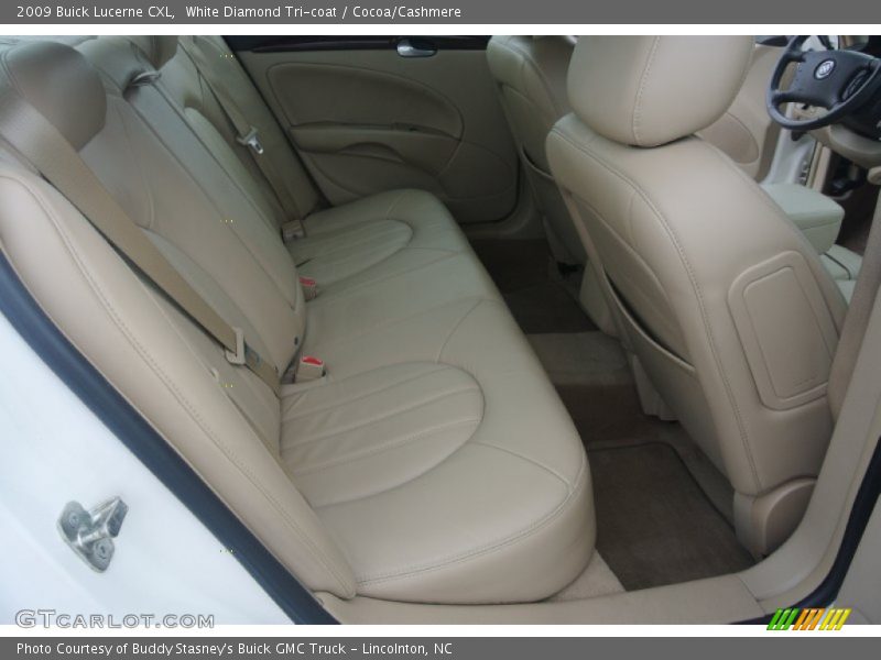 White Diamond Tri-coat / Cocoa/Cashmere 2009 Buick Lucerne CXL