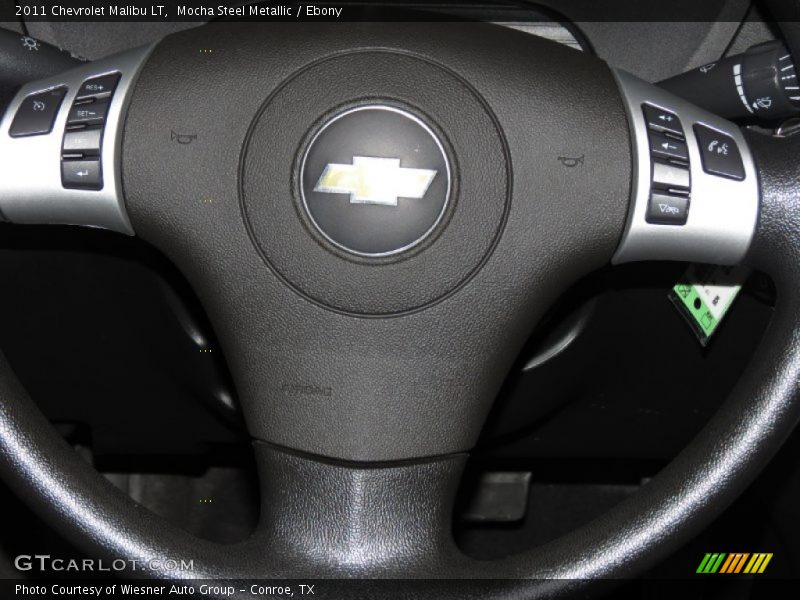 Mocha Steel Metallic / Ebony 2011 Chevrolet Malibu LT