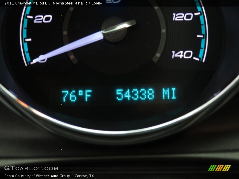 Mocha Steel Metallic / Ebony 2011 Chevrolet Malibu LT