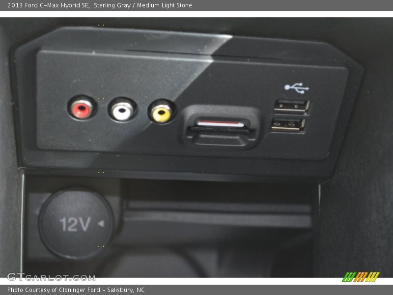 Sterling Gray / Medium Light Stone 2013 Ford C-Max Hybrid SE