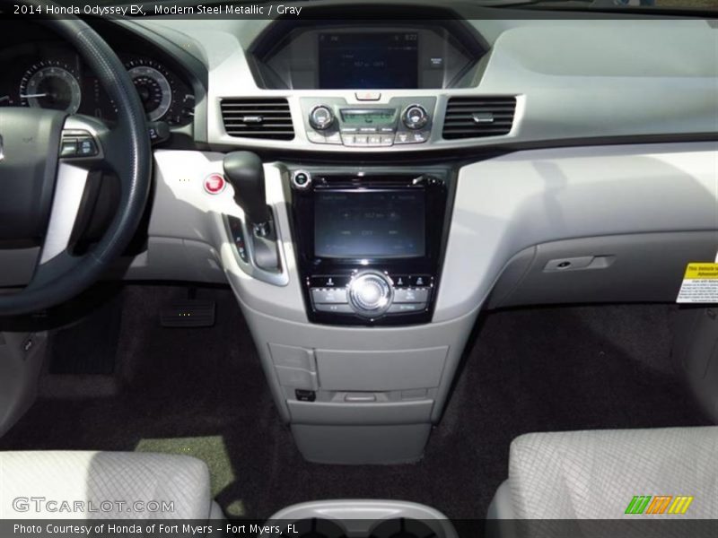 Modern Steel Metallic / Gray 2014 Honda Odyssey EX