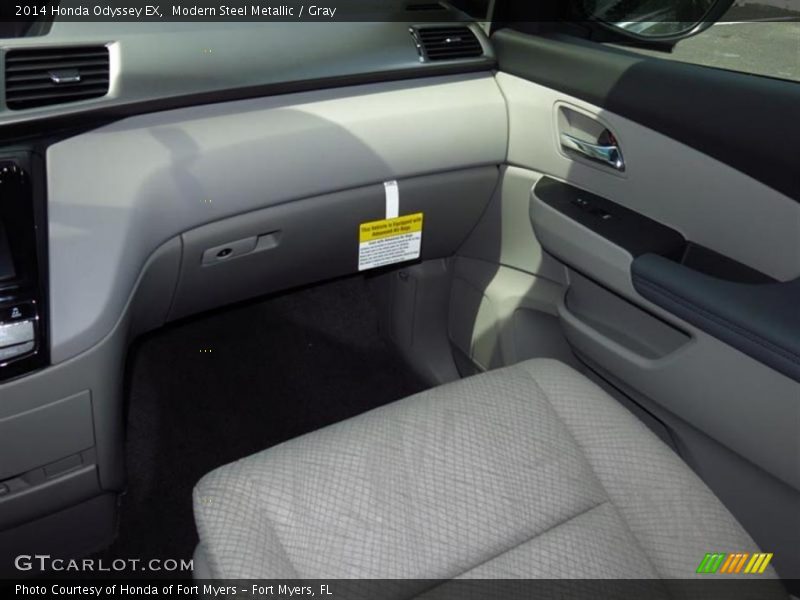 Modern Steel Metallic / Gray 2014 Honda Odyssey EX